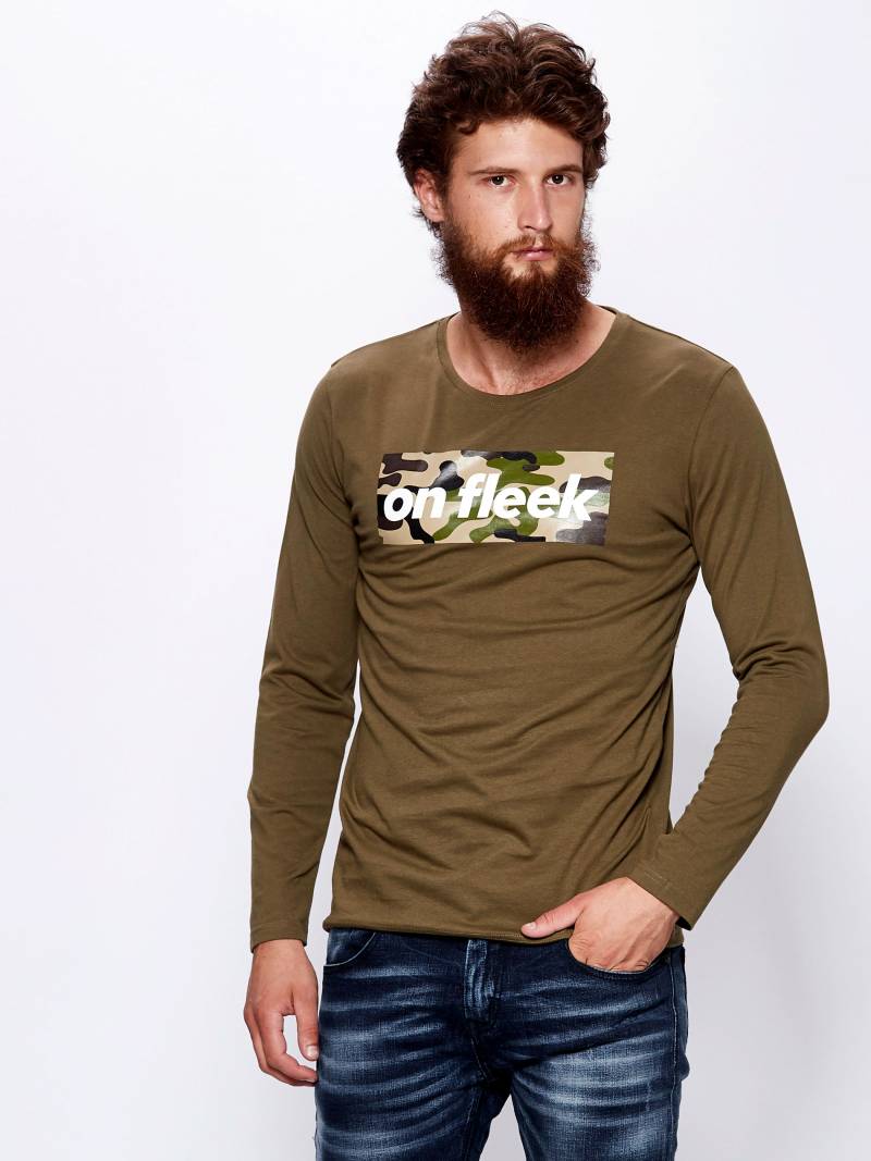 Men s Knitted Long Sleeve T Shirt