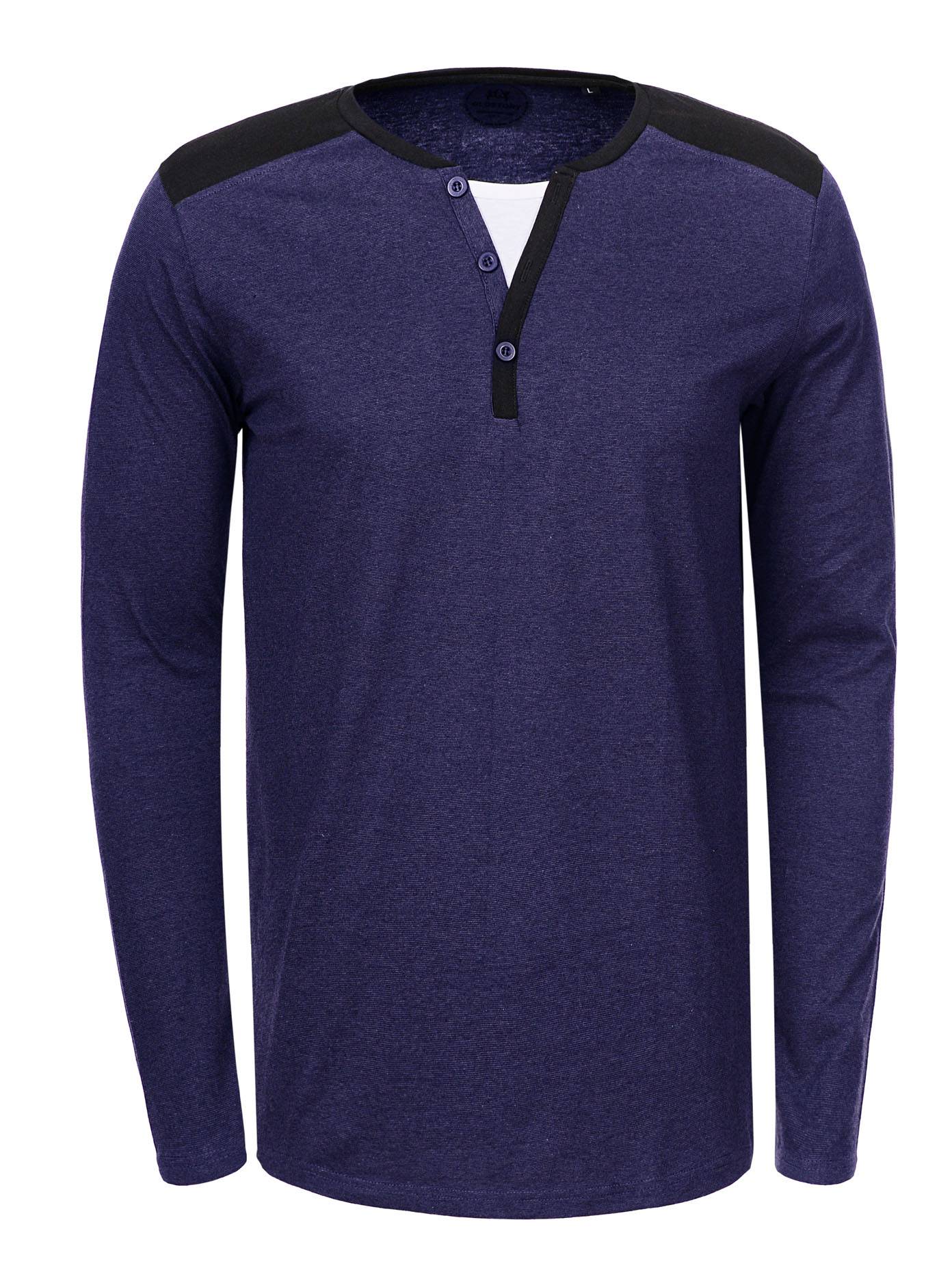 Men's Knitted Long Sleeve TShirt