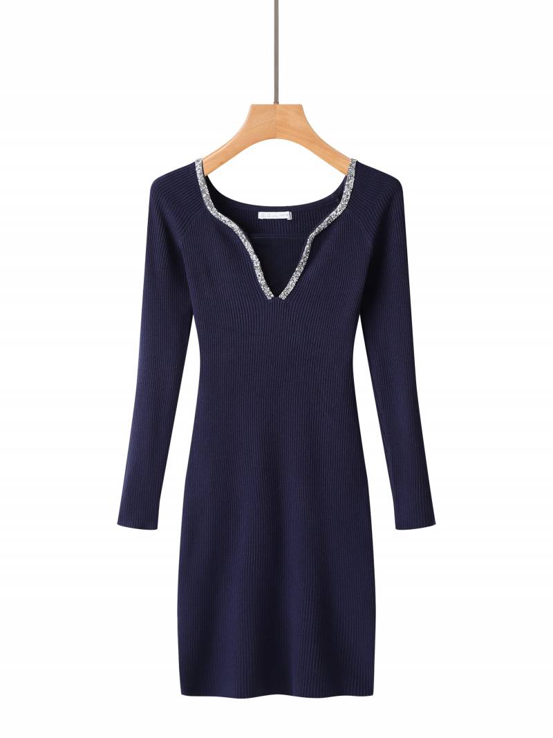 Women's long sweater dresses