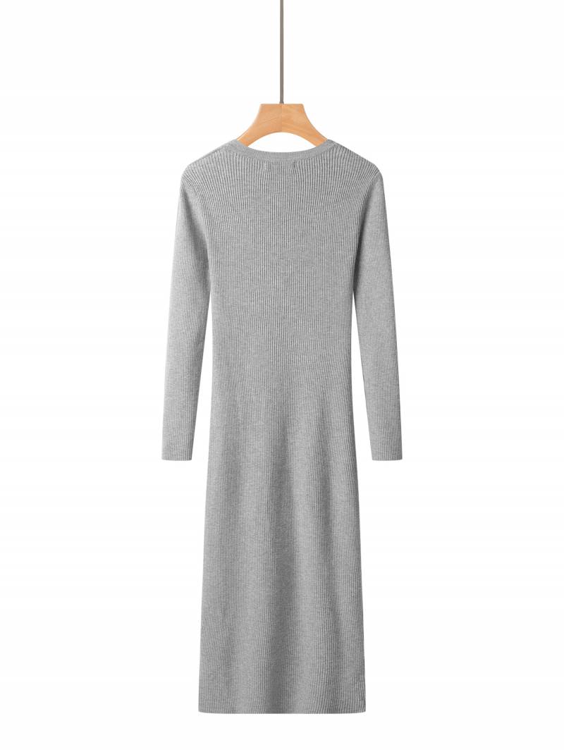 Women's long sweater dresses