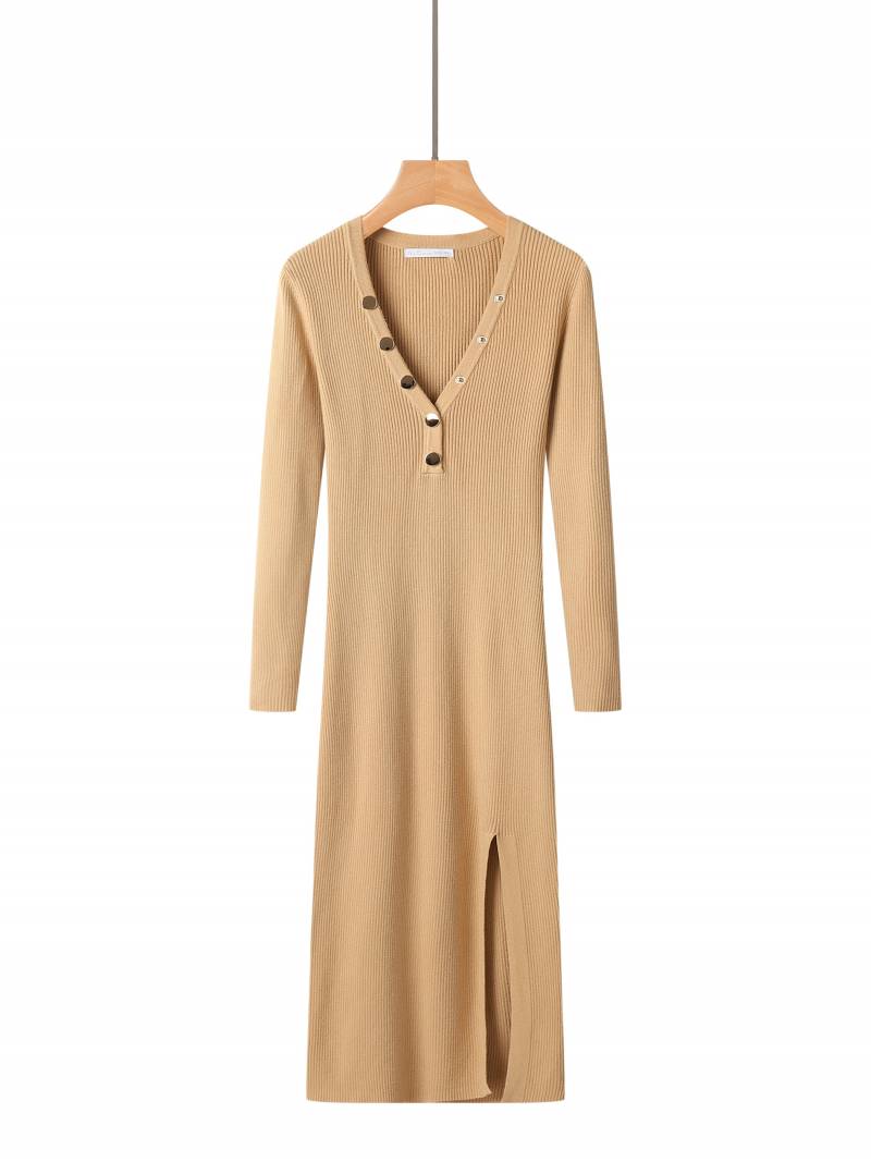 Women's long sweater dresses