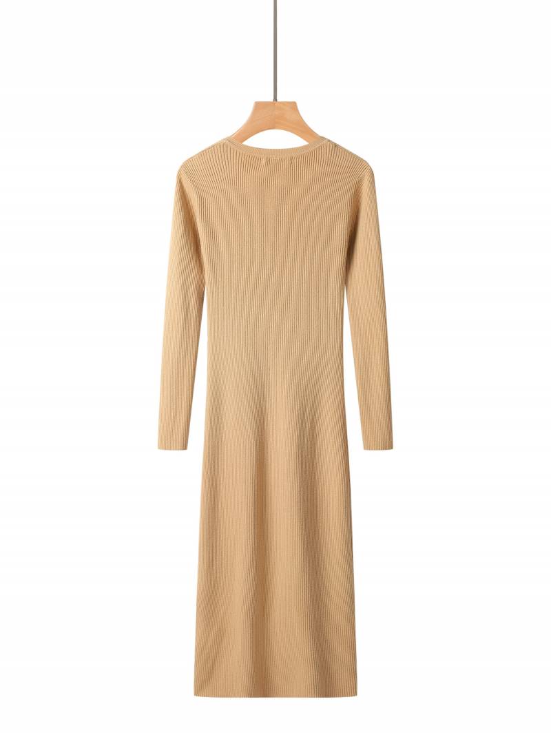 Women's long sweater dresses